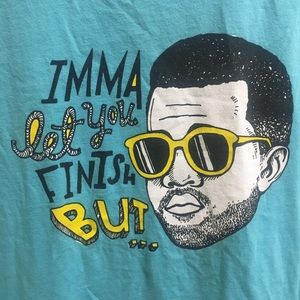 Kanye West “Imma let you finish, but...” tank